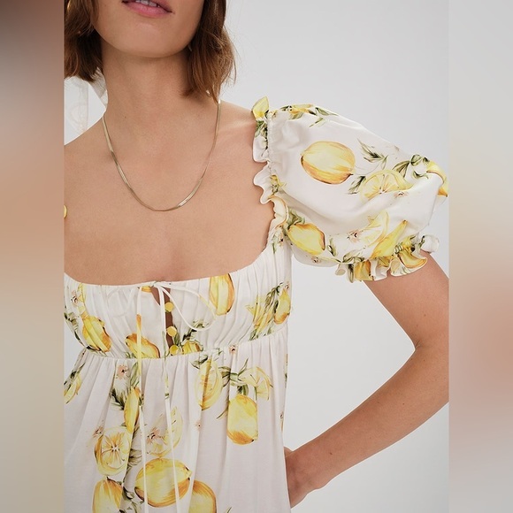 FOR LOVE & LEMONS serafina Mini Dress large - Picture 3 of 3